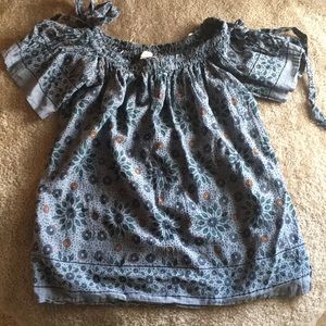 Loft off the shoulder top